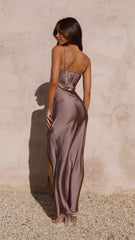 Ilana Maxi Dress - Mushroom